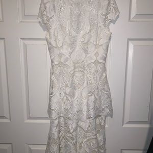 Jonathon simkai white lace dress never worn